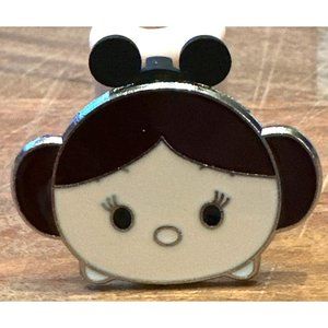 Disney Parks Star Wars Princess Leia Tsum Tsum Pin Trading Pin Authentic